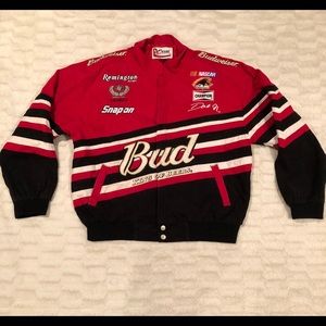 Dale Earnhardt jr. Budweiser racing jacket